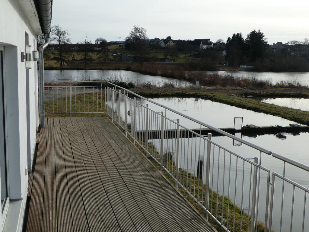Ruhige Ferienwohnungen Mit Teichblick Wetterfeld Eksteriør billede